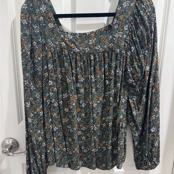 Sonoma Tops - Sonoma Floral Long Sleeve Blouse size XL
